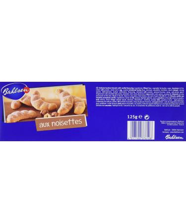  Bahlsen Bahlsen Kipferl 1 pack Shortcrust pastry with finely ground hazelnuts (1 x 125 g) - Buy Online on GoSupps.com