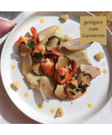 Pack of 3 Lussiero Bianchetto Truffle Carpaccio - Premium White Truffle Slices Tuber Borchii 45g for Gourmet Cooking - International Shipping Available - Buy Online on GoSupps.com