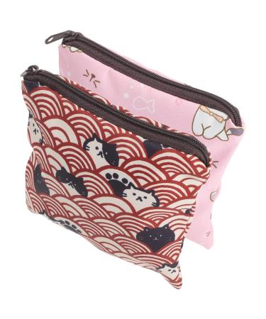 Sewoart 2st well-being feeling great decorative case from the time bag for women's bandages sweet make-up bag pocket for breastfeeding inserts tampon organizer outdoors driving license wallet student