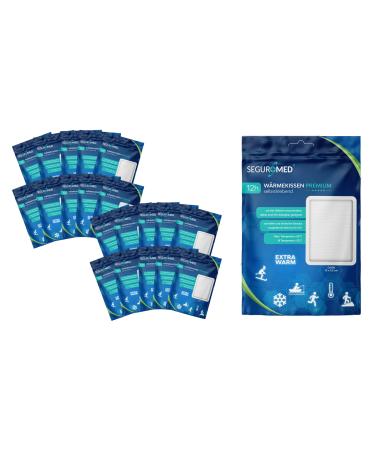 SEGURMED heat patch heat pad body warmer back warmer against pain 20 pieces Suitable for allergy sufferers