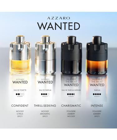 Azzaro Wanted Eau de Parfum - Energizing & Intense Mens Cologne - Woody Aromatic & Spicy Fragrance - Fresh Notes of Juniper Berries Sage Vetiver - Lasting Wear - Luxury Perfumes for Men 3.3 Fl Oz (Pack of 1) - Buy Online on GoSupps.com