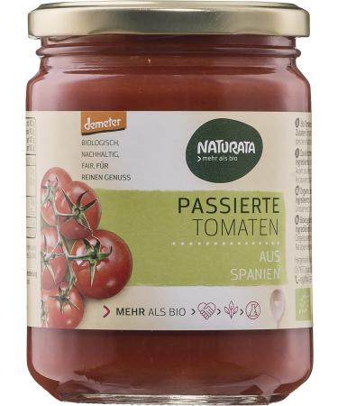 Naturata Organic Tomato Puree (6 x 400 gr) 400 g (pack of 6)