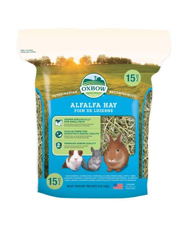 Oxbow Animal Health Alfalfa Hay 15 Ounce (Pack of 1)