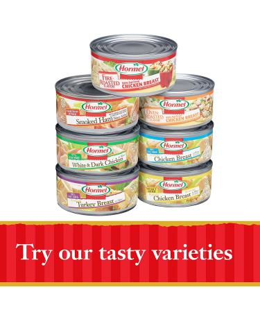 Hormel Premium Chunk Chicken Breast in Water 5oz (12 Pack) - Quality Canned Chicken - Buy Online on GoSupps.com