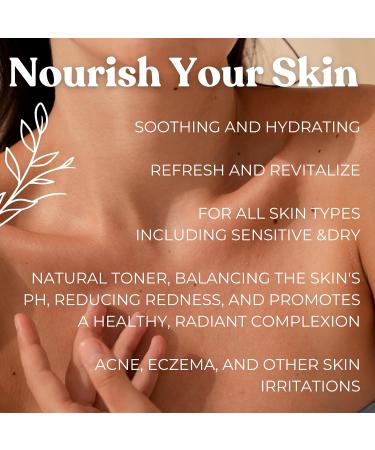 Peppermint Cooling Facial Mist & Scalp Refresher | 100% Pure Steam-Distilled Revitalizing Facial Spray Hydrates Tones Refreshes & Renews Skin Vegan Cruelty-Free 8oz (Peppermint) - Buy Online on GoSupps.com