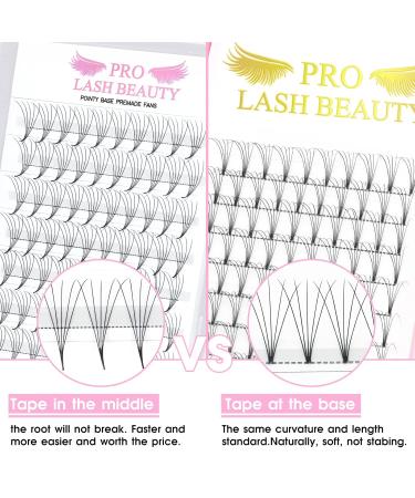 Premade Fans Eyelash Extensions | 14D-D-0.05 | Volume Lash Extensions | C D Curl | International Shipping - Buy Online on GoSupps.com