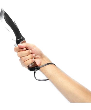 Perkin Knives Fixed Blade Hunting Knife with Leather Sheath - Durable Versatile Perfect for Outdoor Adventures | International Shipping Available - Buy Online on GoSupps.com