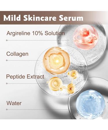 AFCRYIYE Argireline Solution 10% Facial Serum Anti-Aging Face Serum for Women & Men Wrinkle & Fine Line Reducer Skin Firming & Hydrating Boosts Elasticity 30ml / 1oz (1) - Buy Online on GoSupps.com