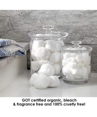 Sky Organics Organic Jumbo Cotton Balls - 60 Count | Eco-Friendly, Soft & Durable - Buy Online on GoSupps.com