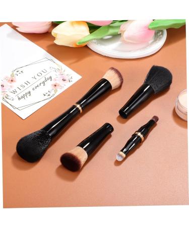 Angoily Travel Makeup Concealer Brush Makeup Paint Brush 4 in 1 Makeup Pen 4 in 1 Makeup Brush Make up Brush Lip Brush Double Sided Artificial Fiber - Buy Online on GoSupps.com