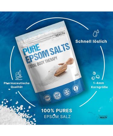 Pure Epsom Salts 450g Pack - Magnesium Sulphate Bath Salt for Relaxation | 1 Pack - Buy Online on GoSupps.com