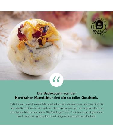 Buy 4 Premium Handmade Bathing Bombs Gift Set - Perfect for Women & Children - Made in Germany - Ideal as Gift or Advent Calendar - Bath Balls & Additives - Buy Online on GoSupps.com
