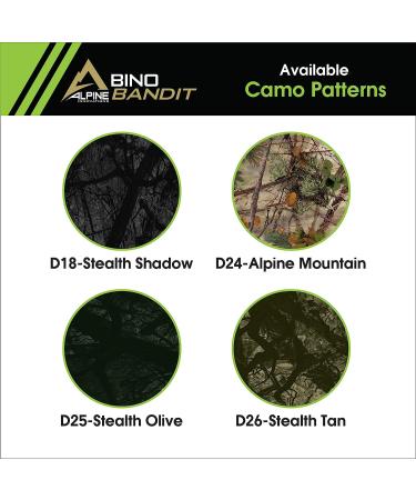 Alpine Innovations Men's Bino Bandit Binocular Cover - Stealth Shadow, One Size - Buy Online on GoSupps.com