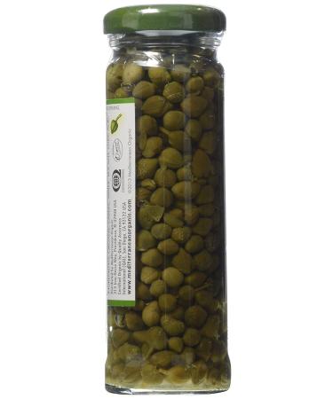 Mediterranean Organic Capers 3.5 oz - Premium Quality & Flavorful Addition to Your Dishes - Buy Online on GoSupps.com