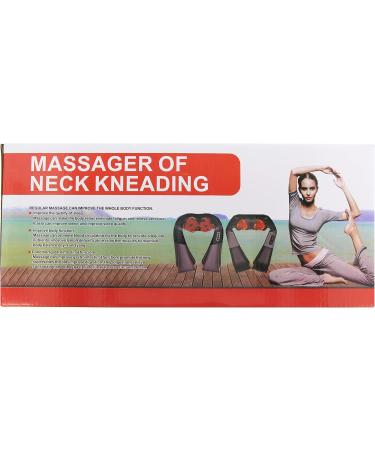 Takrink Shiatsu Neck & Back Massage Device - 16 Massage Balls Adjustable 3 Speeds & 1.8m Cord - Relieve Shoulder Pain & Tension - International Shipping Available - Buy Online on GoSupps.com