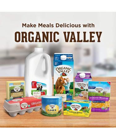 Organic Valley Fat Free Milk - Ultra Pasteurized, Organic & Dairy-Friendly - Buy Online on GoSupps.com