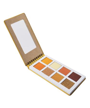 The Crayon Case Note Pad Mini Eyeshadow Palette - Yellow