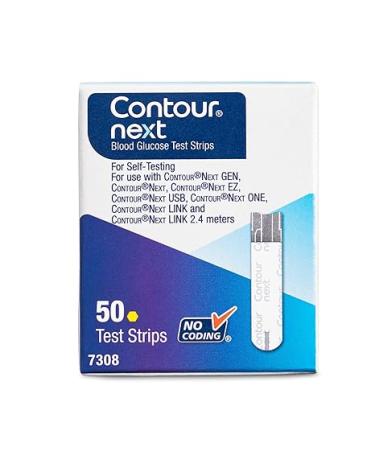 Contour NEXT GEN Glucose Monitor Kit with 50 Test Strips & Lancets for Diabetes Testing - Buy Online on GoSupps.com