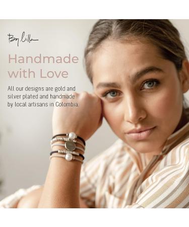 By Lilla Marble Mini Stack Ponytails & Bracelets - Set of 5 Hair Ties - Women's No Crease Hair Ponytails & Bracelets - Buy Online on GoSupps.com