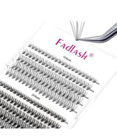 Premium Eyelash Single Clusters for Extensions - 10D 20D 0.07D Curl Mix 8-16mm Individual Artificial Eyelashes for Beginners | DH-10D+20D-0.07-D - Buy Online on GoSupps.com