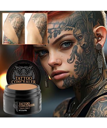 Body Concealer 20g High Coverage Makeup Cream Longlasting skin corrector Waterproof Body Foundation Cosmetic Concealing Formula for Men Women Friends Couples Family Use Dark - Buy Online on GoSupps.com