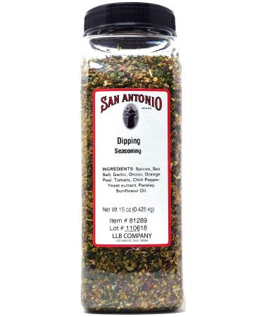 15-Ounce Olive Oil Spices, Restaurant Bread Dipping Herbs Seasoning Blend, Original Recipe (Bulk Size)