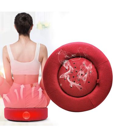 Moxibustion seat cushion moxa treatment set with seat cushions 54 pieces of premium moxibustion Bugword/Wermholz sticker ginger plate and complete accessories (moxibustion seat 1 pack)