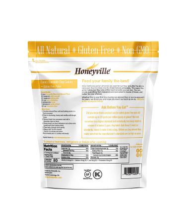 Honeyville Blanched Almond Flour - Ultra-Fine Grind, 3lbs | Gluten-Free & Cholesterol-Free - Buy Online on GoSupps.com