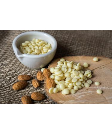 2 lb. Non-Deodorized Cocoa Butter Wafers - 100% Food-Grade Natural & Raw Vegan Non-GMO for Skin, Body, Hair Care - DIY Body Butter, Lotions, Chocolate Bars, Creams - Reduces Fine Lines, Wrinkles & Eczema Relief - Buy Online on GoSupps.com