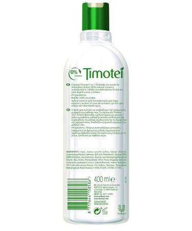 Buy Timotei 2 in 1 Delicate Shampoo 400 ml - Gentle Cleansing & Nourishment | International Shipping Available - Buy Online on GoSupps.com