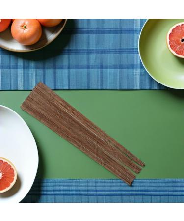  ANDRESLAD ANDRESLAD 6 Pairs Chicken Wings Wooden Hotpot Chopsticks Wooden Camping Chopsticks Japanese Saibashi Chopsticks for and Frying Chopsticks for Brown - Buy Online on GoSupps.com