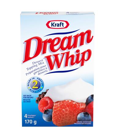 Kraft Dream Whip Whipped Topping Mix 170g (Pack of 18)
