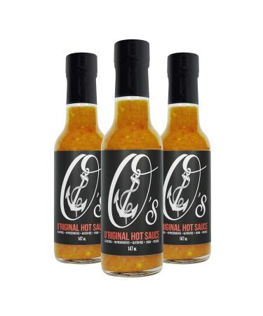 O's O'riginal Hot Sauce 3 Pack