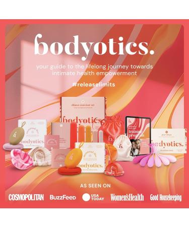 Bodyotics Pelvic Floor Trainer for Women - 2-Pack | Bladder Control Urinary Incontinence & Muscle Lift Relief - Buy Online on GoSupps.com