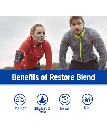 Om Mushroom Superfood Restore Blend Powder - 3.5 oz | Immune Support, Detox & Recovery with Cordyceps & Reishi - 50 Servings - Buy Online on GoSupps.com