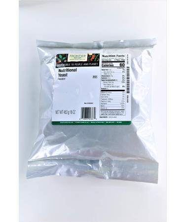 Frontier Co-op Ground Nutritional Yeast 1lb - Buy Online on GoSupps.com