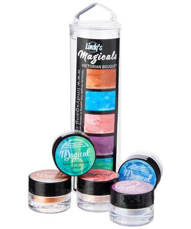 Lindy's Stamp Gang Magical Jar Set 0.25-Ounce Victorian Bouquet 5 Per Package