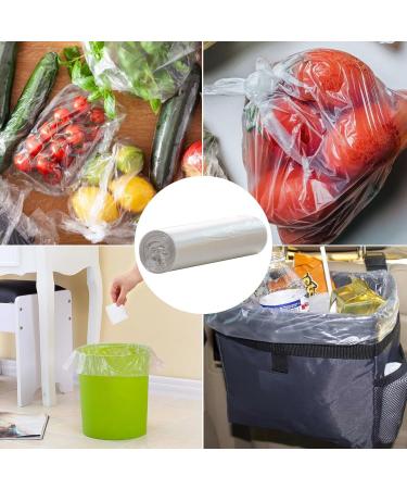 Trash Can Bin Liners | Household Rubbish Bags for Ash-Bins | Desktop Trash Can Wastebasket Liners for Kitchen Bedroom Living Room Dormitory Car Offices Aezon - Buy Online on GoSupps.com