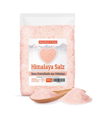 Himalayan salt fine pink crystal salt 900g fine salt pink salt bath salt salt from Punjab Pakistan - Buy Online on GoSupps.com