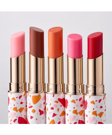 Vegan J. Lip Balm Long-Lasting Hydration with Natural Color Korean Beauty Oasis Plant Complex Silicone-Free Vegan & Cruelty-Free Lip Care (002 Blush Pink) - Buy Online on GoSupps.com