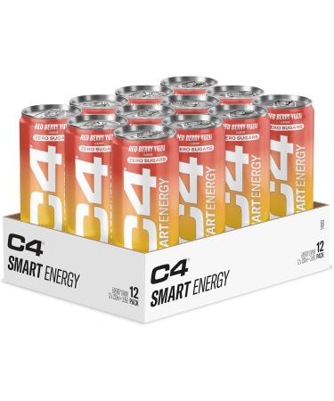 C4 Smart Energy Red Berry Yuzu - 12 x 330 ml. - Buy Online on GoSupps.com