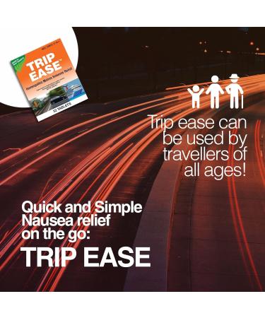 Trip Ease Travel Sickness Tablets - Nausea & Vertigo Relief for Travel | 32 Tablet Pack | Anti-Motion Sickness for Cars Boats & Airplanes - Buy Online on GoSupps.com