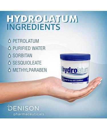 Hydrolatum Moisturizing Cream Tub: Hydrating Lightweight Non-Greasy Moisturizer for Women & Men Nourishing Lotion for Sensitive Skin Face & Body Cream for Soft Smooth 12oz - Buy Online on GoSupps.com