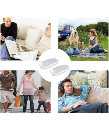 Gel Big Toe Bunion Guard 4 Pack - Transparent Hallux Bunion Relief One Size Fits All - International Shipping Available - Buy Online on GoSupps.com