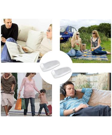 4 PCS Gel Bunion Protector Shield - Bunion Pads & Cushions for Big Toe - Foot Pain Relief from Friction, Pressure & Rubbing - Transparent - One Size - Buy Online on GoSupps.com