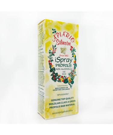 Immune booster/Immune System Support/Sore Throat - Official Distributor - 1 Bottle of Apiario Silvestre Brazilian Green Bee Propolis Spray Glycolic Extract-Non Alcoholic Wax Free Sugar Free - Buy Online on GoSupps.com