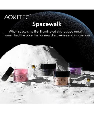 Dipping Powder Nails Set - Aokitec 26PCS Starter Kit | 20 Colors Acryl Glitzer Nail Powder with Activator | DIY Manicure & Nail Art - SpaceWalk - Buy Online on GoSupps.com