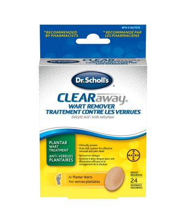 Dr. Scholl's Clear Away Plantar Wart Remover 24 Count