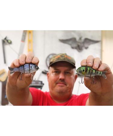 Catch Co Mike Bucca's Baby Bull Gill Swimbait 3.75 3/4 oz in Ruby Gill Color - Buy Online on GoSupps.com