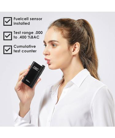 iSOBER 5 Breathalyzer - DOT NHTSA Compliant Alcohol Tester with Advanced FuelCell Sensor Technology - Buy Online on GoSupps.com